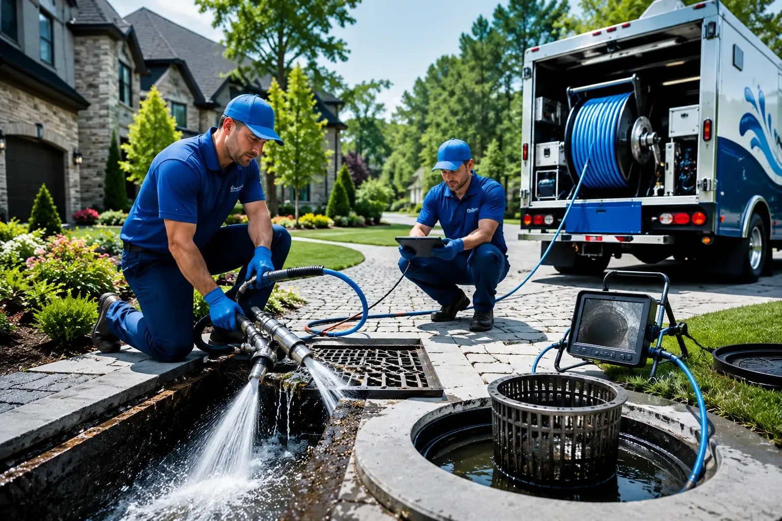 Local outdoor drain cleaning professionals in Delaware, OK